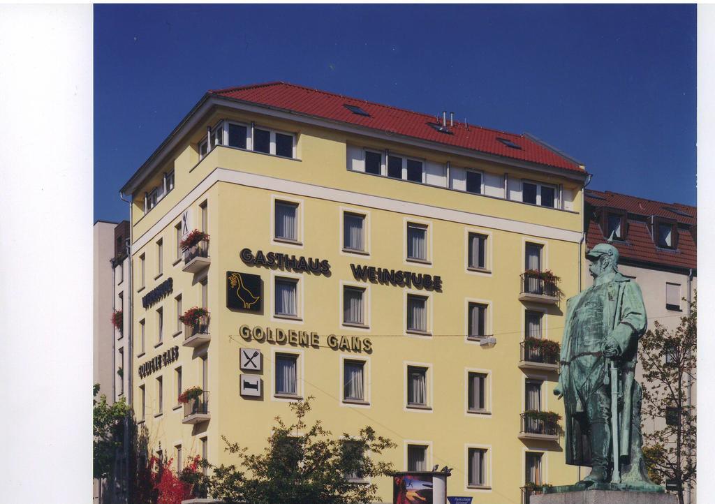 Hotel Goldene Gans Mannheim Exterior foto
